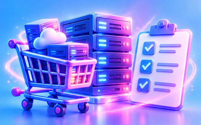 Chọn hosting cho shop online nhỏ: checklist trước khi trả tiền