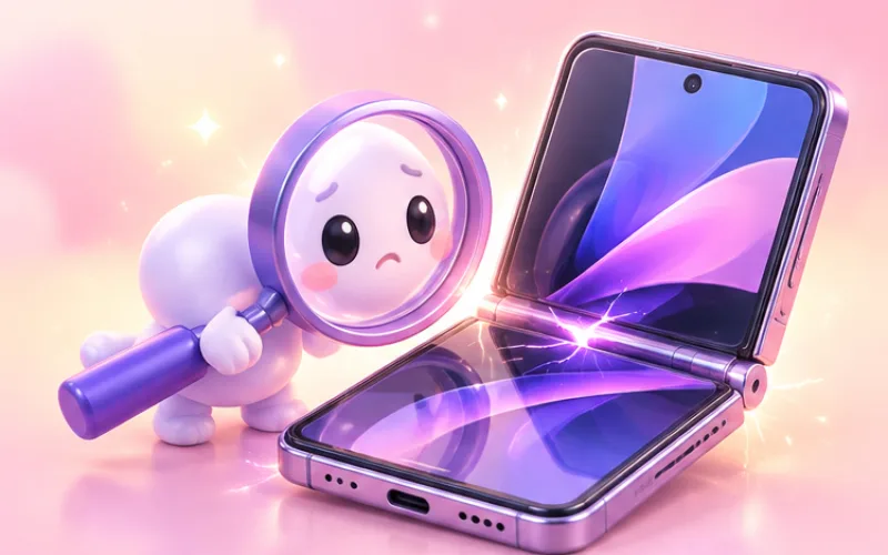 iPhone Duo bị nứt màn hình dọc bản lề: người mua Việt Nam cần biết